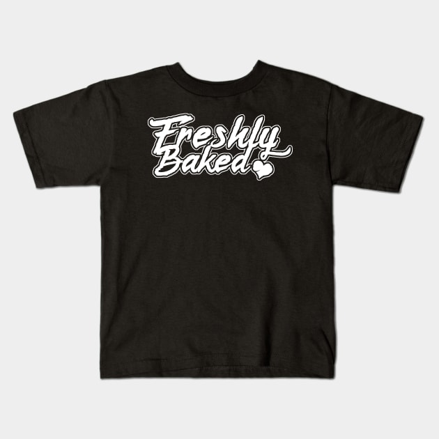 Freshly Baked Kids T-Shirt by CrypticCoffin